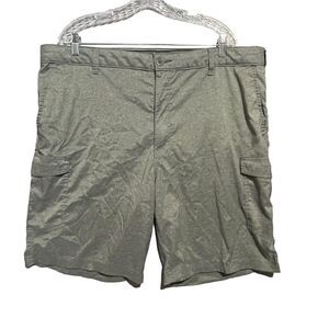 LEE Performance Series Cargo Shorts Men's 42 Extreme Comfort Gray Hiking Outdoor